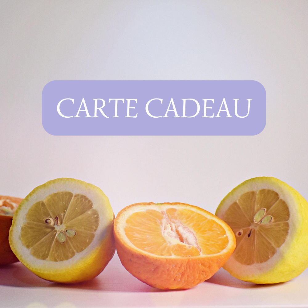 Carte cadeau Bulles de Citron Design