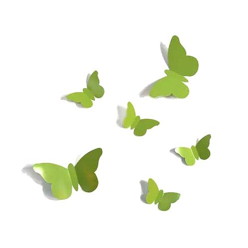 Stickers Papillon vert