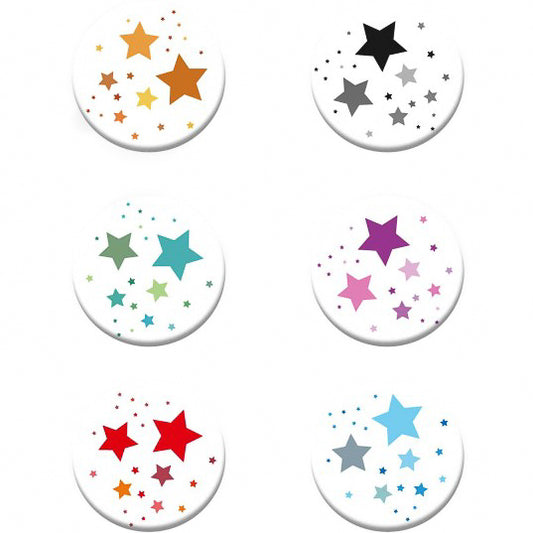 magnet aimant étoile coloré pour le frigo