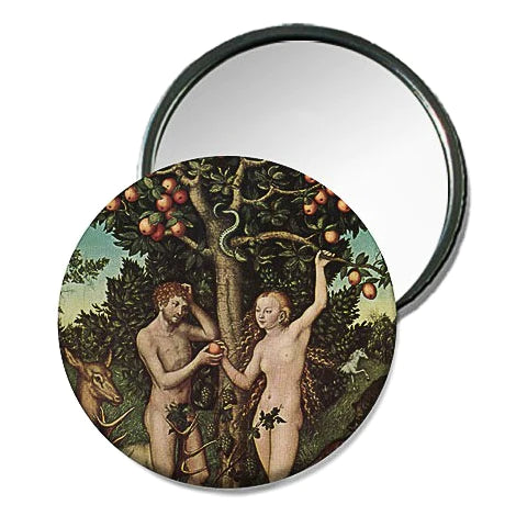 Miroir de poche - Prend une Pomme